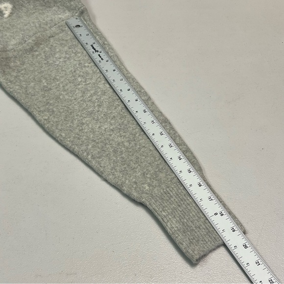 The Cuddle Collab Gray “I’m More of a Dog Person” Turtleneck Sweater Size S - Picture 12 of 12